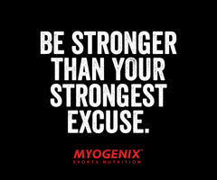 Myogenix Myolean post-workout idea shake after training.