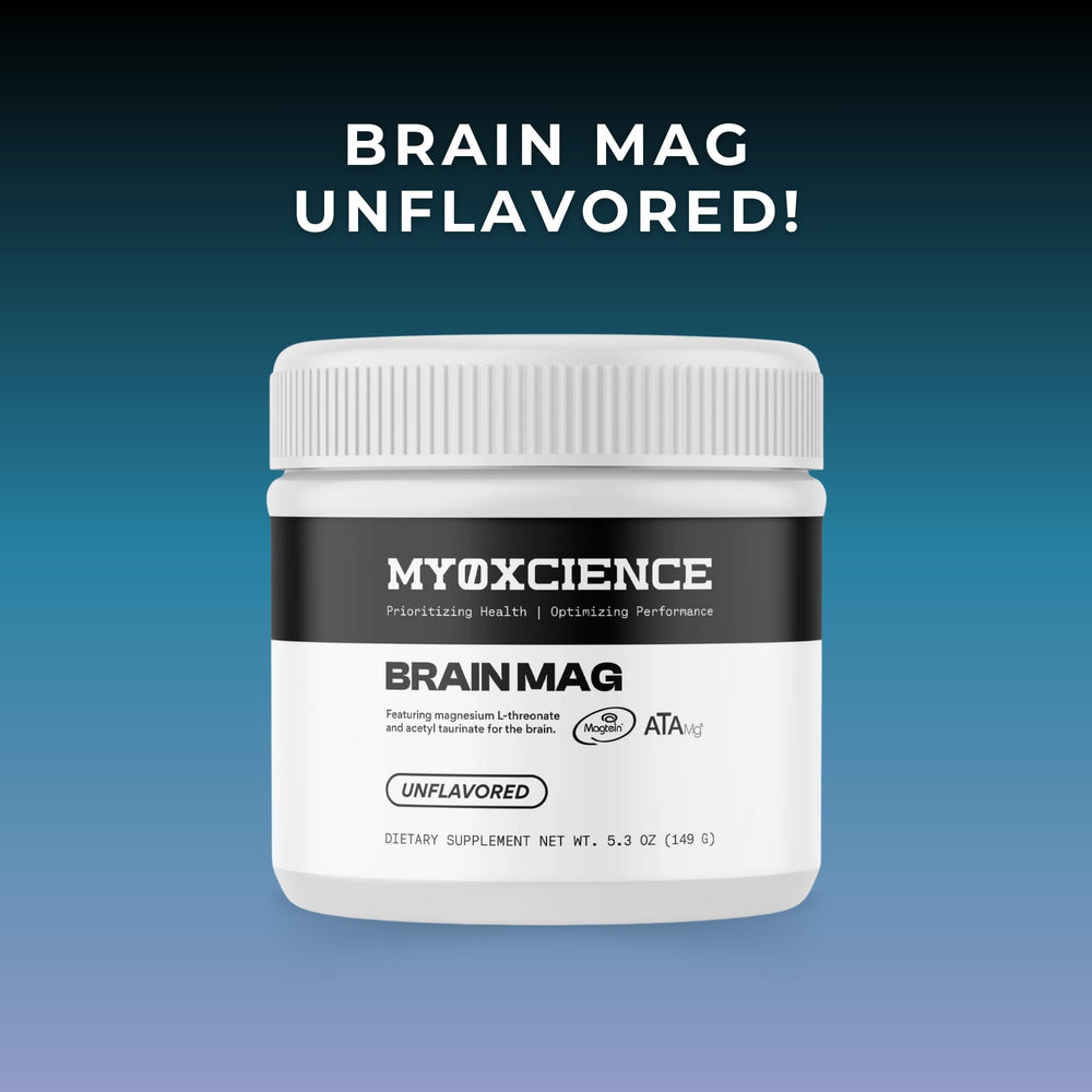 MYOXCIENCE allergen-free label reinforces clean, versatile supplement choice.