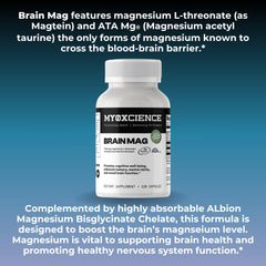 ATA Mag capsules close view, supports brain balance during daily tasks.