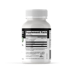 MYOXCIENCE magnesium bisglycinate capsules on white, promotes calm and relaxed mood.