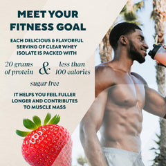 Myprotein Clear Whey Isolate post-workout shaker, portable protein boost