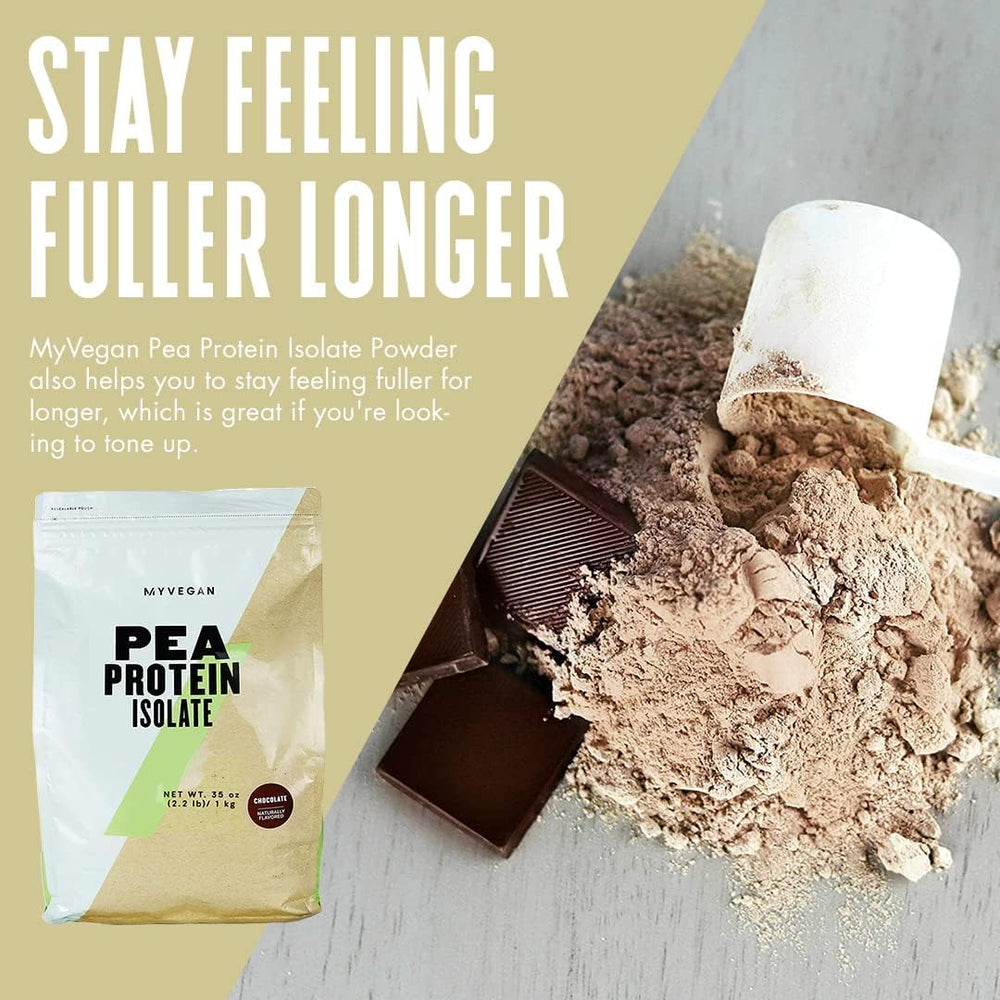 Scoop of MYVEGAN pea protein isolate highlights convenient daily protein