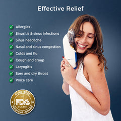 Mypurmist Free scentpad for optional aromatherapy during steam therapy