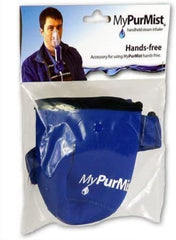 MyPurMist with hands-free holder demonstrates convenient, hands-free operation during daily tasks.