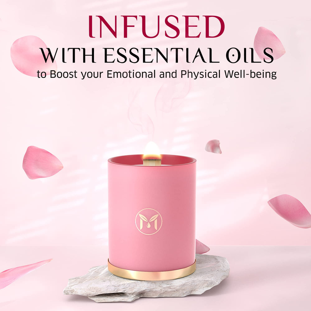 MyrrhUSA Rose Candle packaging ready for gifting