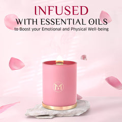 MyrrhUSA Rose Candle packaging ready for gifting