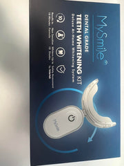 Simple 10-minute whitening session with visible progress.