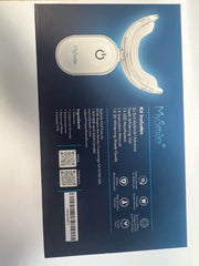 MySmile kit in use for a brighter, cleaner smile.
