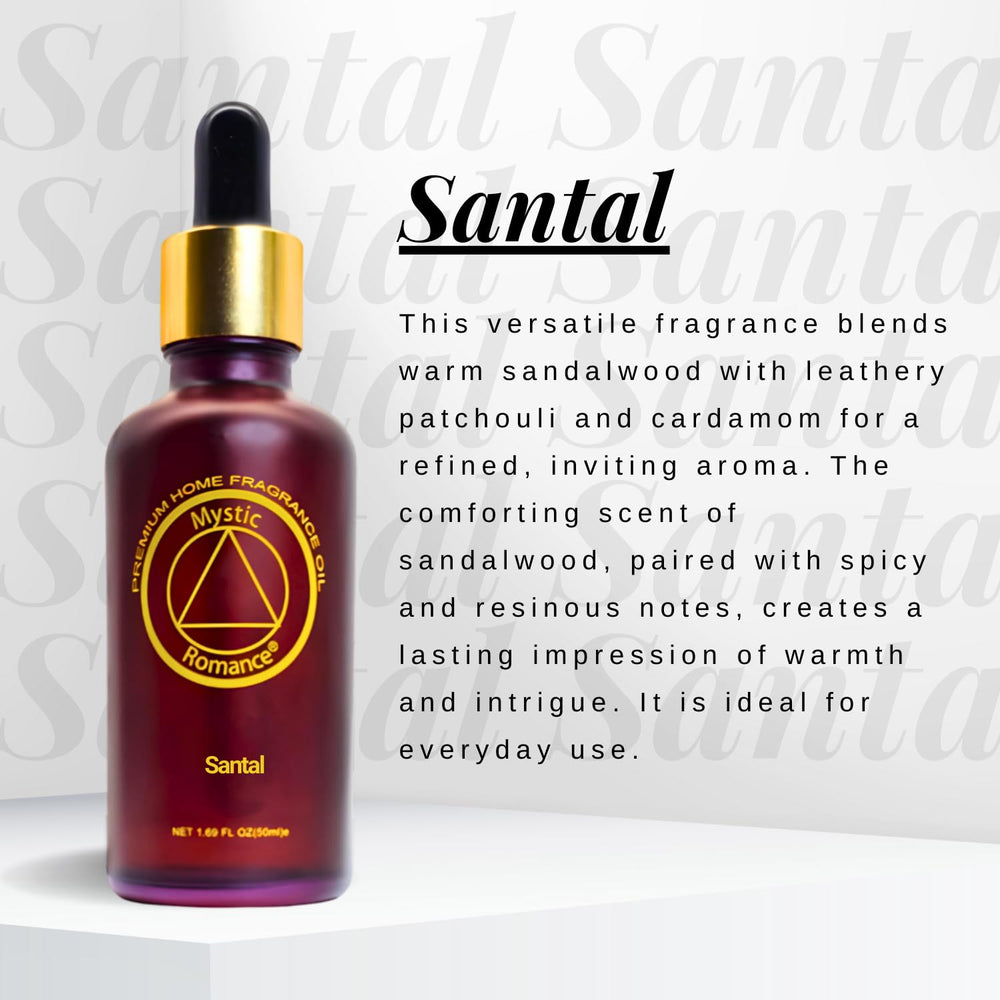 Mystic Romance Santal Premium burner lamp setup evokes hotel like ambience and comfort.
