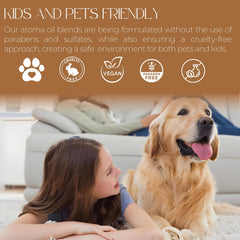 Mystic Romance Santal Premium scent diffusion in a cozy living room