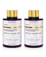 Two-pack Mystic Romance Di'Aroma W Hotel packaging for hotel-inspired scent