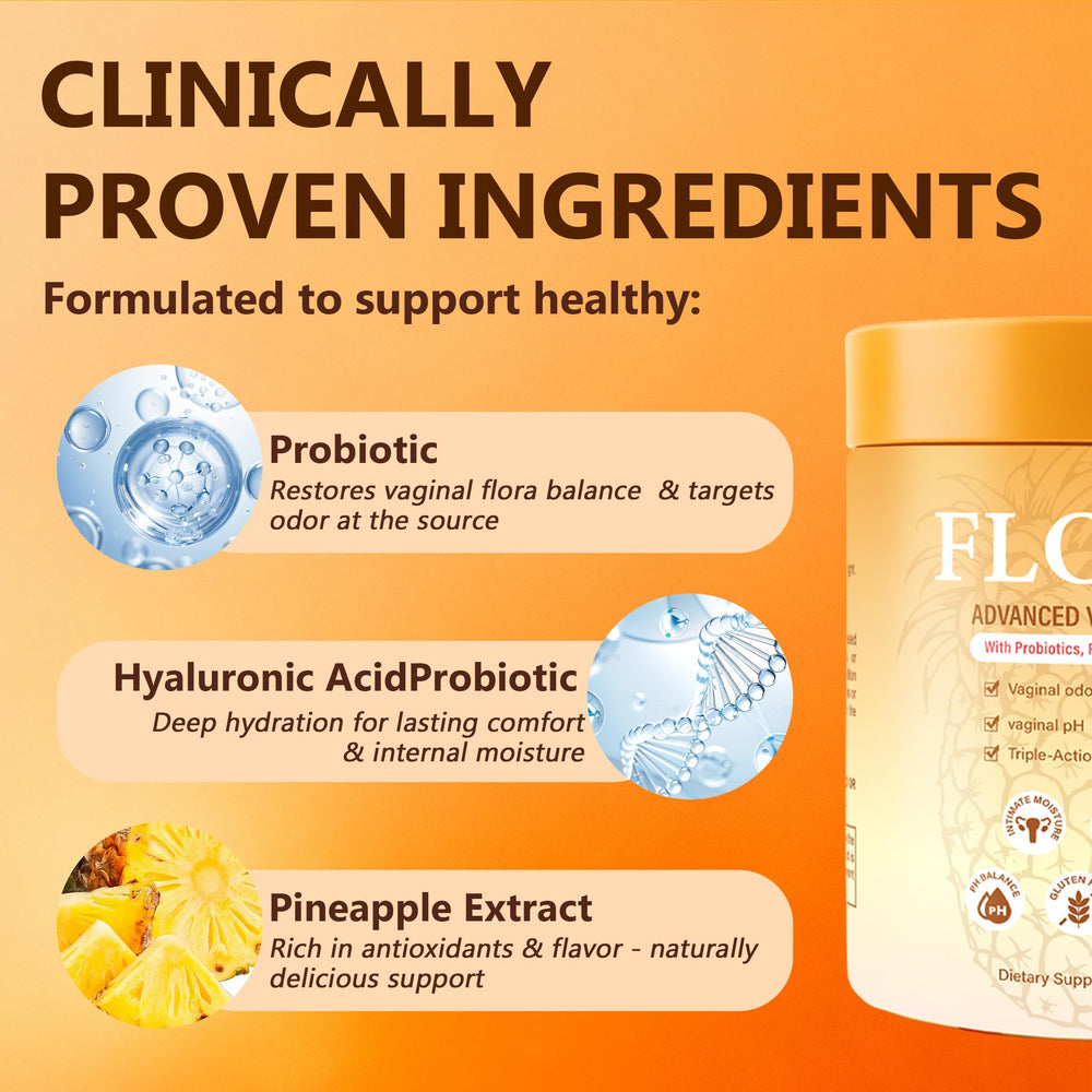 Portable packaging of Flora Plus Gummies supports busy lifestyles.