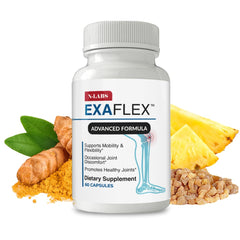 N-Labs ExaFlex capsules bottle for easy daily joint support.