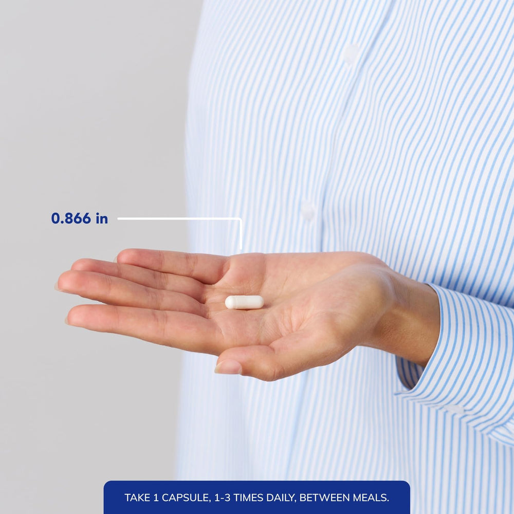 NAC 600 mg bottle pour demonstrating easy daily dosing