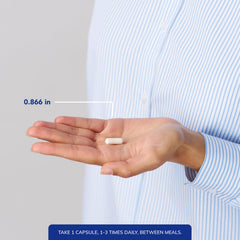 NAC 600 mg bottle pour demonstrating easy daily dosing