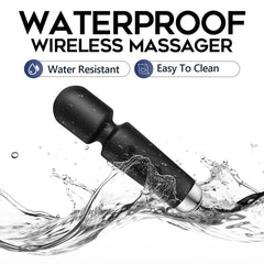 Naetxoa massager USB charging port detail for easy recharges