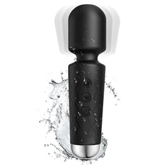 Naetxoa personal massager front view showing compact travel-friendly design for quick relief