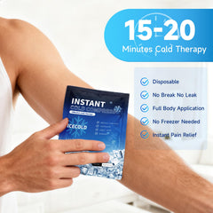 Najudok Ice Pack wrapped in a towel, ready for safe application.