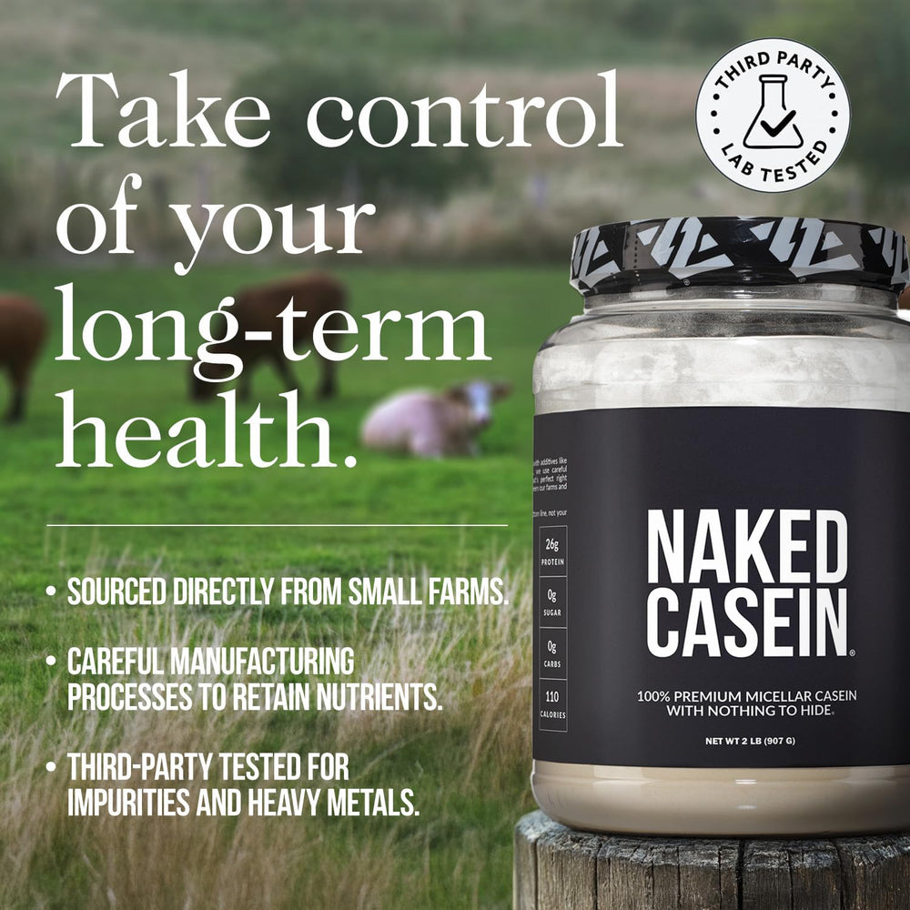 NAKED Casein Vanilla pancakes illustrate versatile protein recipes