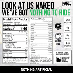 Grass-fed whey cows image emphasizes natural sourcing and quality.