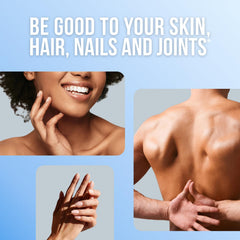 NAKED Collagen Peptides smoothie base forming a neutral protein shake.
