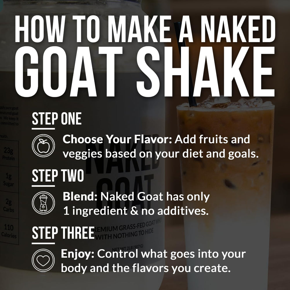 NAKED Vanilla protein powder pour into shaker conveys versatile everyday use.