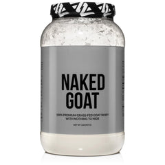 NAKED Goat whey protein bag front with single-ingredient formula