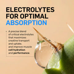NAKED Lean Creatine HCl Powder with organic prickly pear extract for hydration balance.