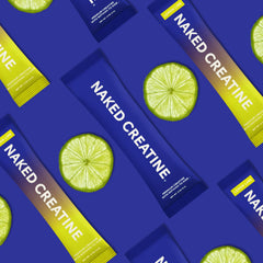 Prepared shake with Naked Lemon Lime creatine for performance-minded workouts