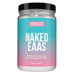 NAKED Strawberry Lemonade EAAs bottle for on-the-go energy support