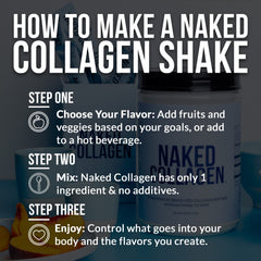 NAKED scoop and tub ready-to-use for quick daily collagen.