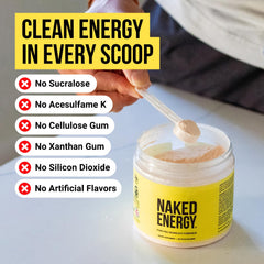 NAKED Watermelon Energy caffeine and creatine details on the label.