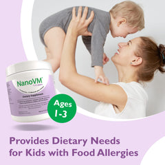 NanoVM 275g jar designed for daily kid nutrition.