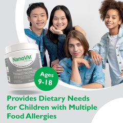 NanoVM bottle with scoop supports precise, low-carb supplementation.