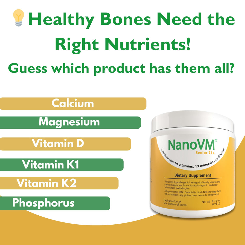 NanoVM Senior 71+ jar seal, safety and freshness guaranteed