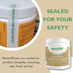 NanoVM t/f powder dissolving easily in liquid before feeding