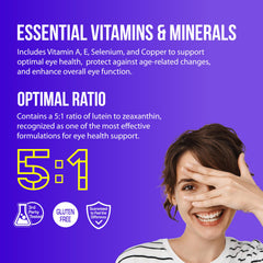 Nanowell EyeCare Anthocyanins bilberry fruits display for antioxidant eye support
