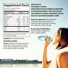 Nanowell drops drizzled over a meal to boost minerals
