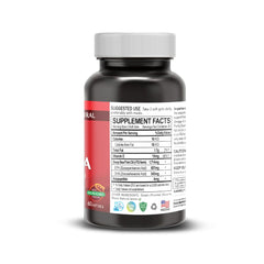 NANOWELL Red Omega-3 serving size card, guidance for daily intake