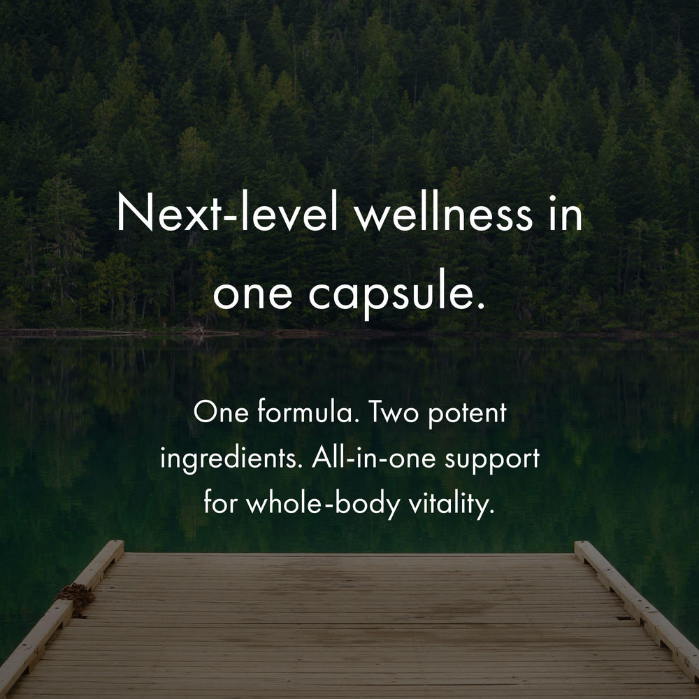 NAOMI front-facing packaging highlights heart, energy, and cognitive support benefits.