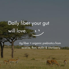 NAOMI Gentle Fiber ultra-fine texture blends easily without grit