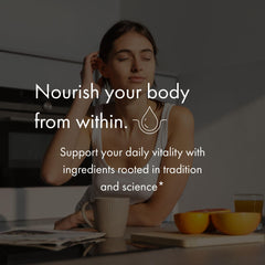 NAOMI lifestyle image suggests joint and muscle support for active days.