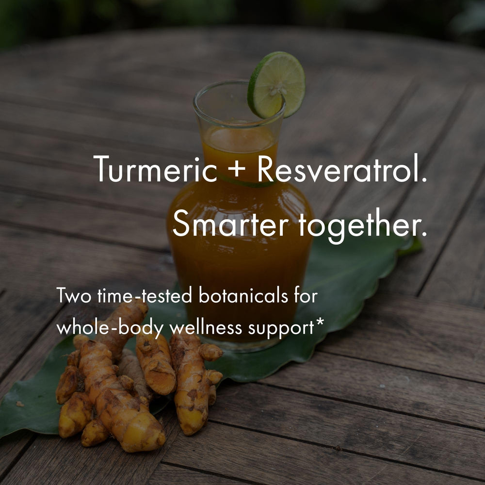 NAOMI resveratrol capsules image signaling antioxidant support.