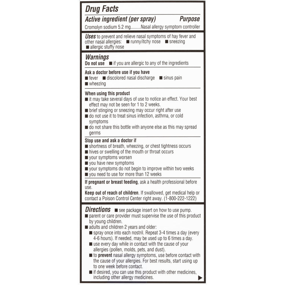 Nasalcrom safe to use with other allergy medications