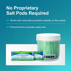 Nascool kit includes two preinstalled AA batteries for immediate use.