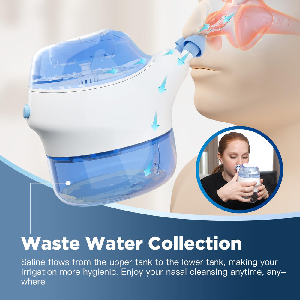 Nascool pressure relief valve adjusts flushing pressure for sensitive passages.