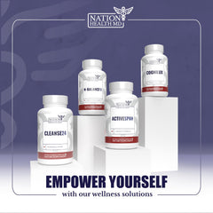 Nation Health MD ActiveSpan packaging on display communicates trusted longevity