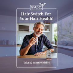 Nation Health MD Hair Switch designed for men and women.