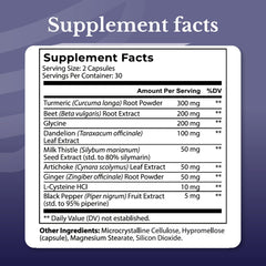 Liver Renew capsules close-up for daily use.