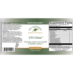 Close-up of UltraPack label and packaging evokes trust in natural, safe urinary care.